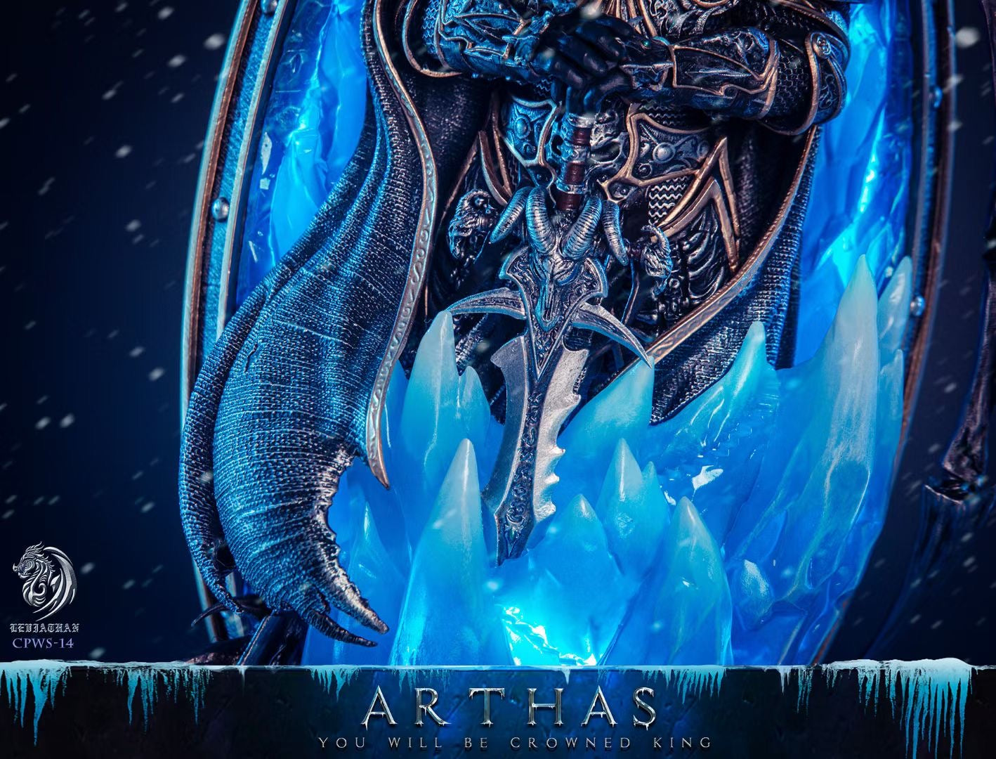 Leviathan Studio - Arthas Menethil (Desktop Ver.) | 巫妖王 (桌面雕像)