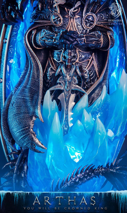 Leviathan Studio - Arthas Menethil (Desktop Ver.) | 巫妖王 (桌面雕像)