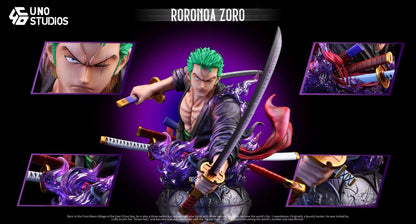 UNO Studio - Roronoa Zoro Desk Display Bust | 罗罗诺亚.索隆 桌摆件胸像