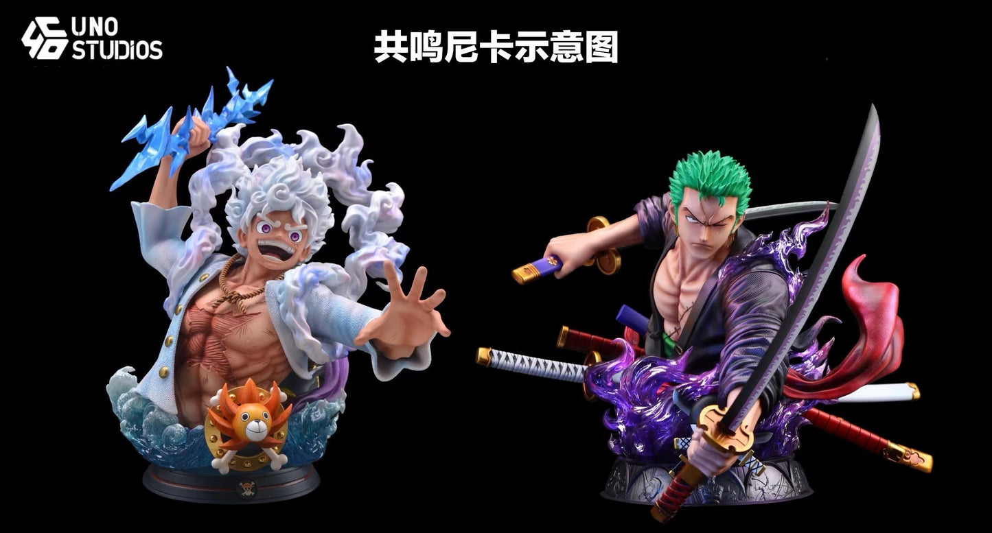 UNO Studio - Roronoa Zoro Desk Display Bust | 罗罗诺亚.索隆 桌摆件胸像