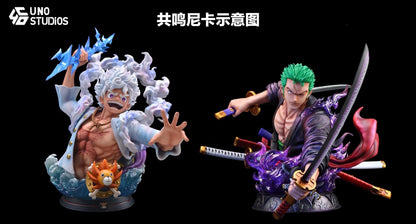 UNO Studio - Roronoa Zoro Desk Display Bust | 罗罗诺亚.索隆 桌摆件胸像