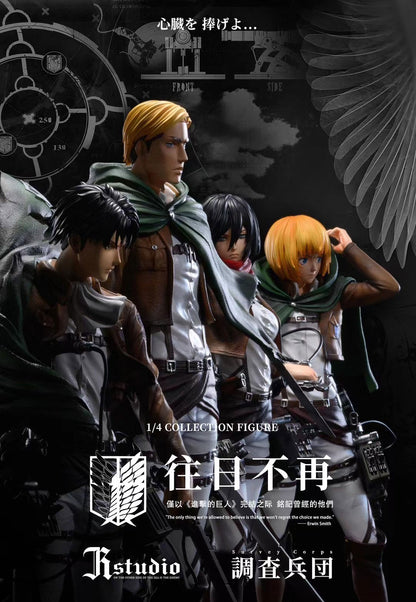 JR Studio - Levi Ackerman & Erwin Smith | 利威尔·阿克曼 & 艾尔文·史密斯