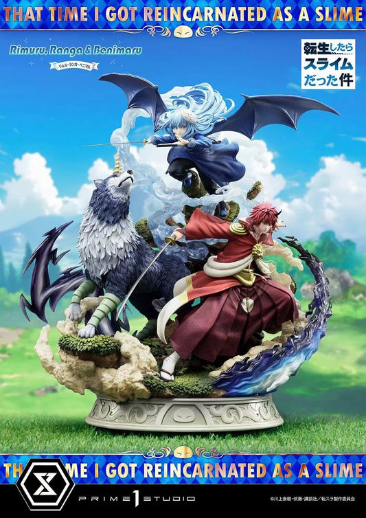 Prime 1 Studio - Licensed Rimuru Tempest, Ranga & Benimaru | 版权 利姆鲁·特恩佩斯特, 岚牙 & 红丸