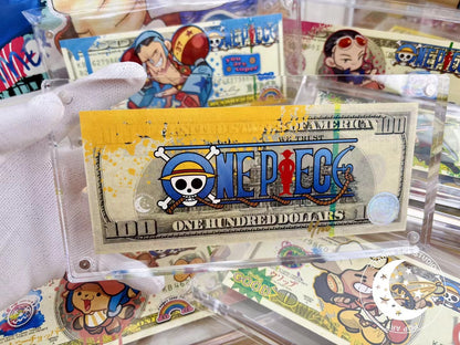 Starry Sky - One Piece Dollar Bill | 海贼王美金版画砖