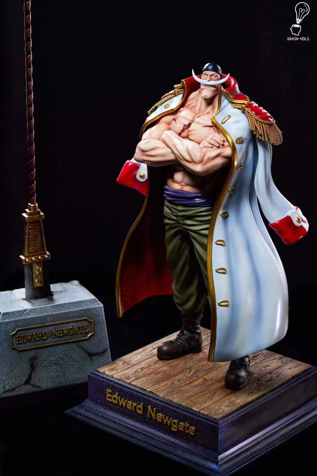 Brain Hole Studio - Standing Pose Edward Newgate Whitebeard | 站姿 白胡子 爱德华·纽盖特