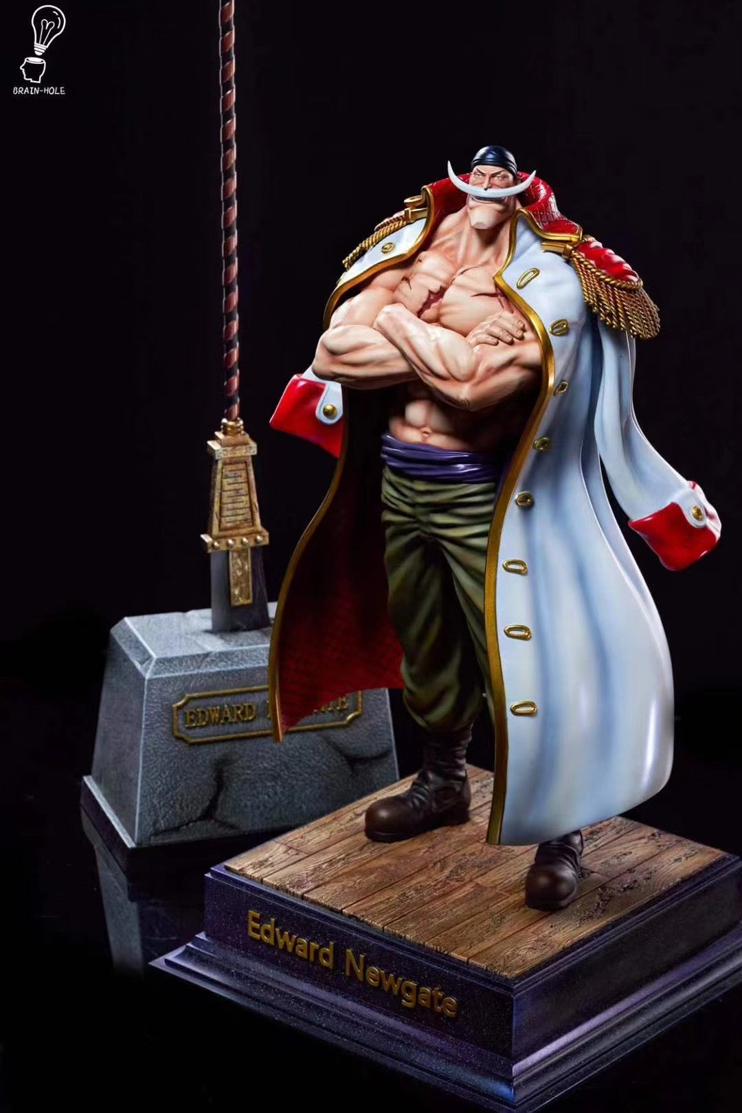 Brain Hole Studio - Standing Pose Edward Newgate Whitebeard | 站姿 白胡子 爱德华·纽盖特