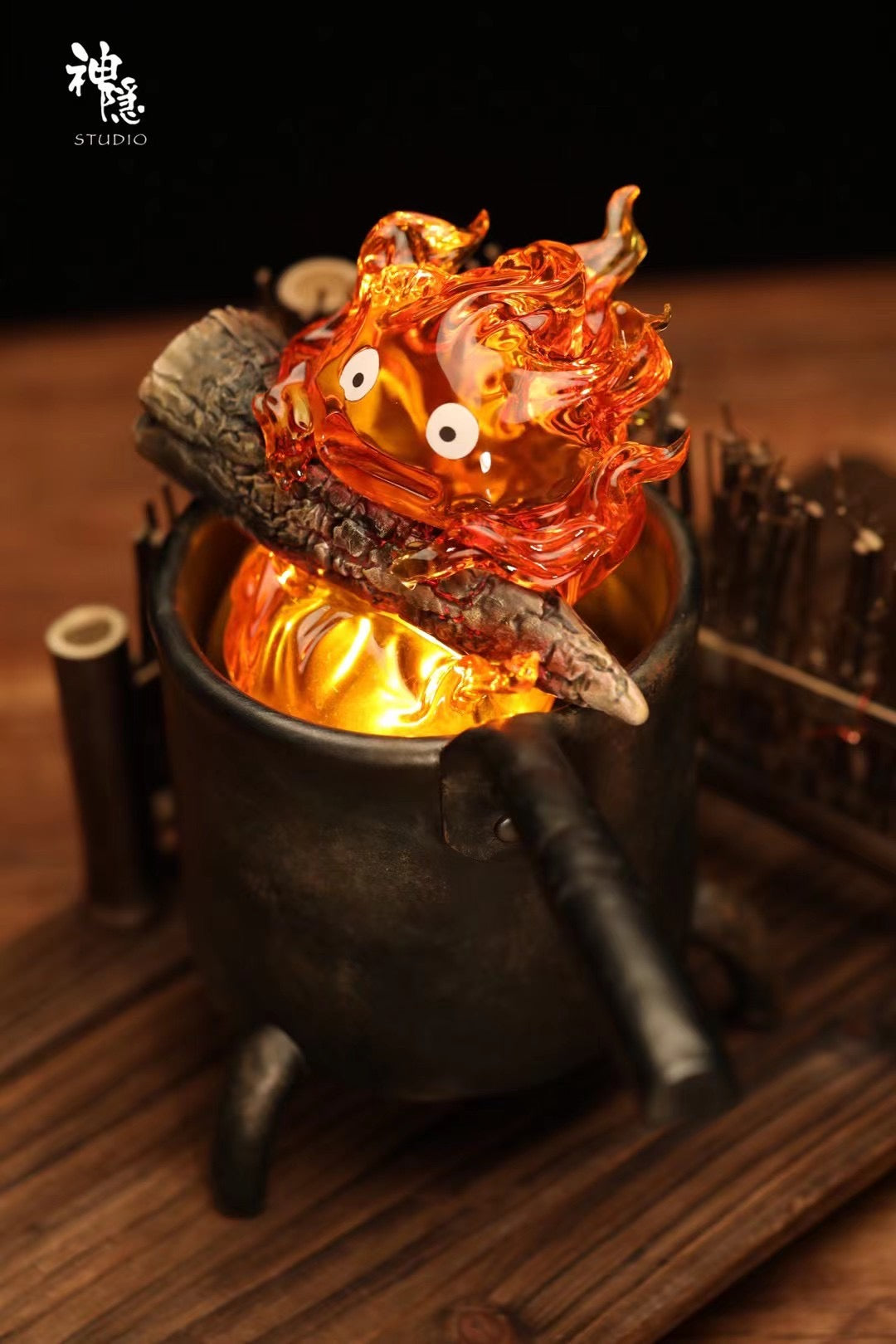 Shen Yin Studio - Howl’s Moving Castle Calcifer | 哈尔的移动城堡 卡尔西法