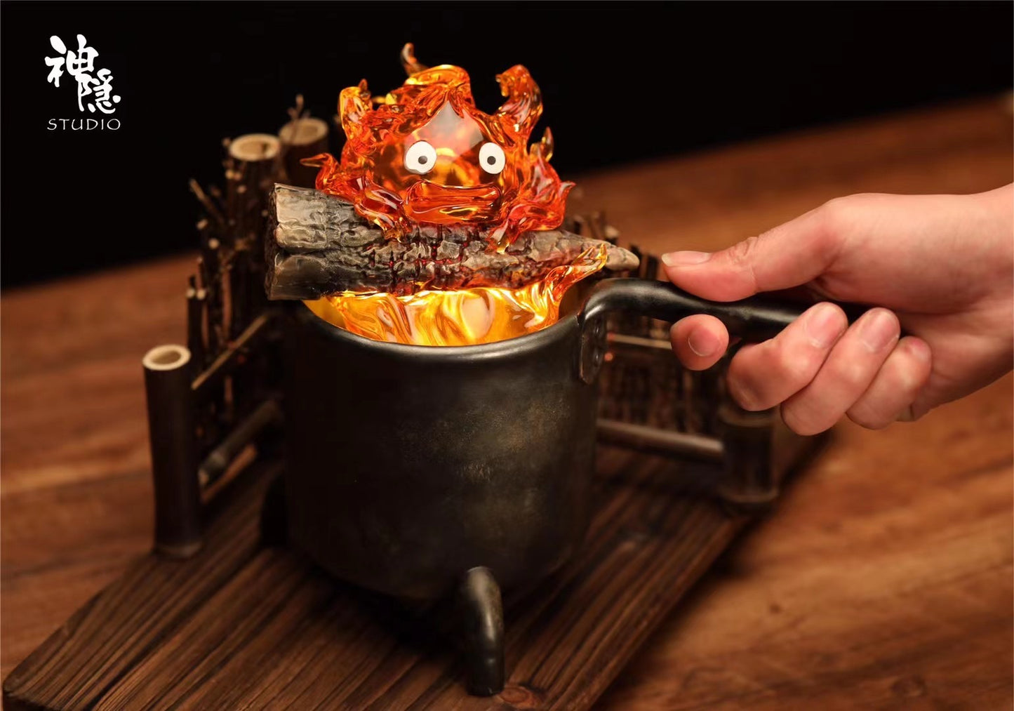 Shen Yin Studio - Howl’s Moving Castle Calcifer | 哈尔的移动城堡 卡尔西法