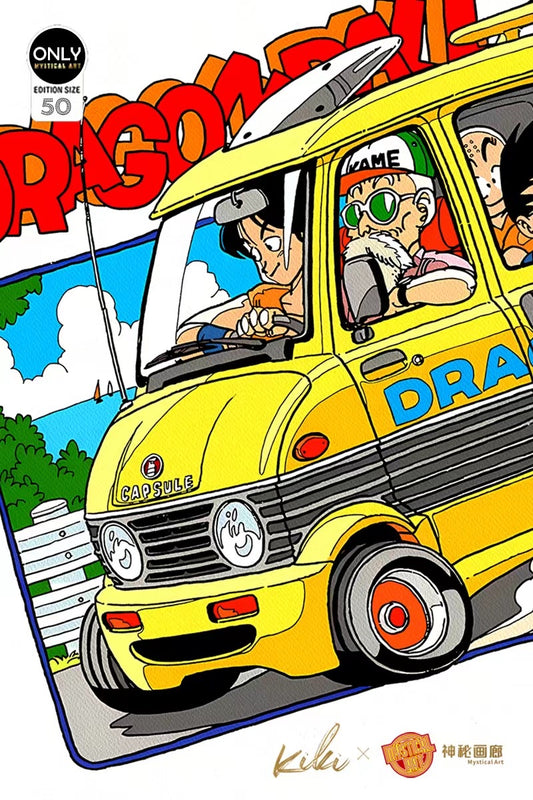 Mystical Art x KiKi - Goodbye Akira Toriyama Reproduction Original Painting 2.0 | 再见鸟山明 复制原画 2.0