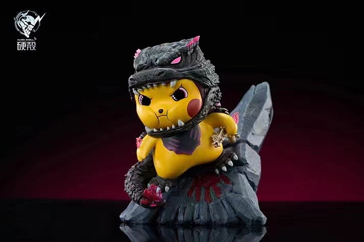 Hard Shell - Pikachu cos Godzilla & King Kong | 皮卡丘cos哥斯拉&金刚