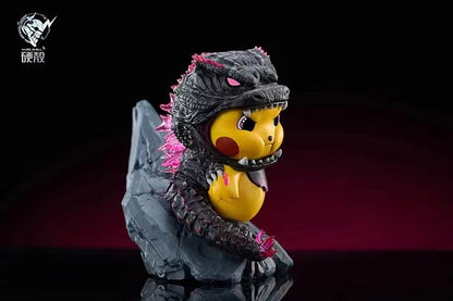 Hard Shell - Pikachu cos Godzilla & King Kong | 皮卡丘cos哥斯拉&金刚