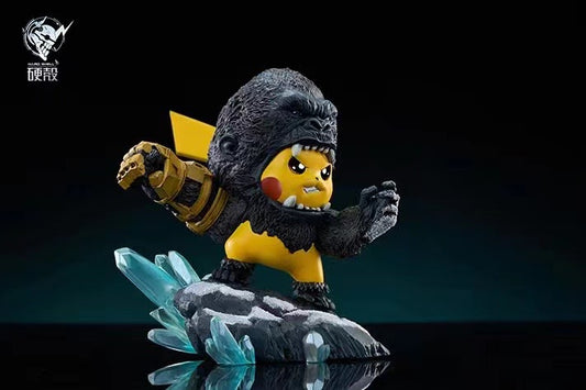 Hard Shell - Pikachu cos Godzilla & King Kong | 皮卡丘cos哥斯拉&金刚