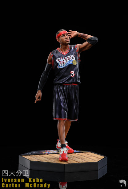 FaceFunky Studio - NBA Kobe Bryant, Allen Iverson, Vince Carter & Tracy McGrady | NBA 科比 布莱恩特, 阿伦艾佛森, 文斯·卡特 & 特雷西·麦克格雷迪