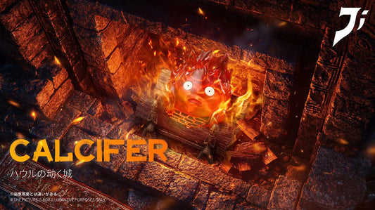Ji Studio - Howl’s Moving Castle Surprised Calcifer | 哈尔的移动城堡 吃惊 卡尔西法
