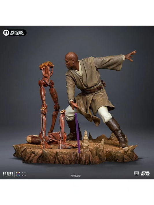 Iron Studio - Licensed Star Wars Mace Windu | 版权 星球大战 梅斯·温杜