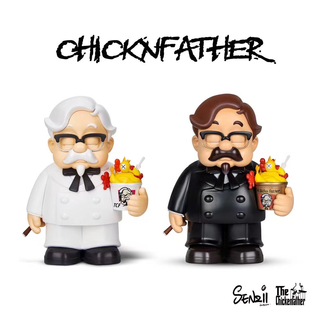 Senzii Studio - The Chicken Father (Black) | 炸鸡教父 (黑衣)