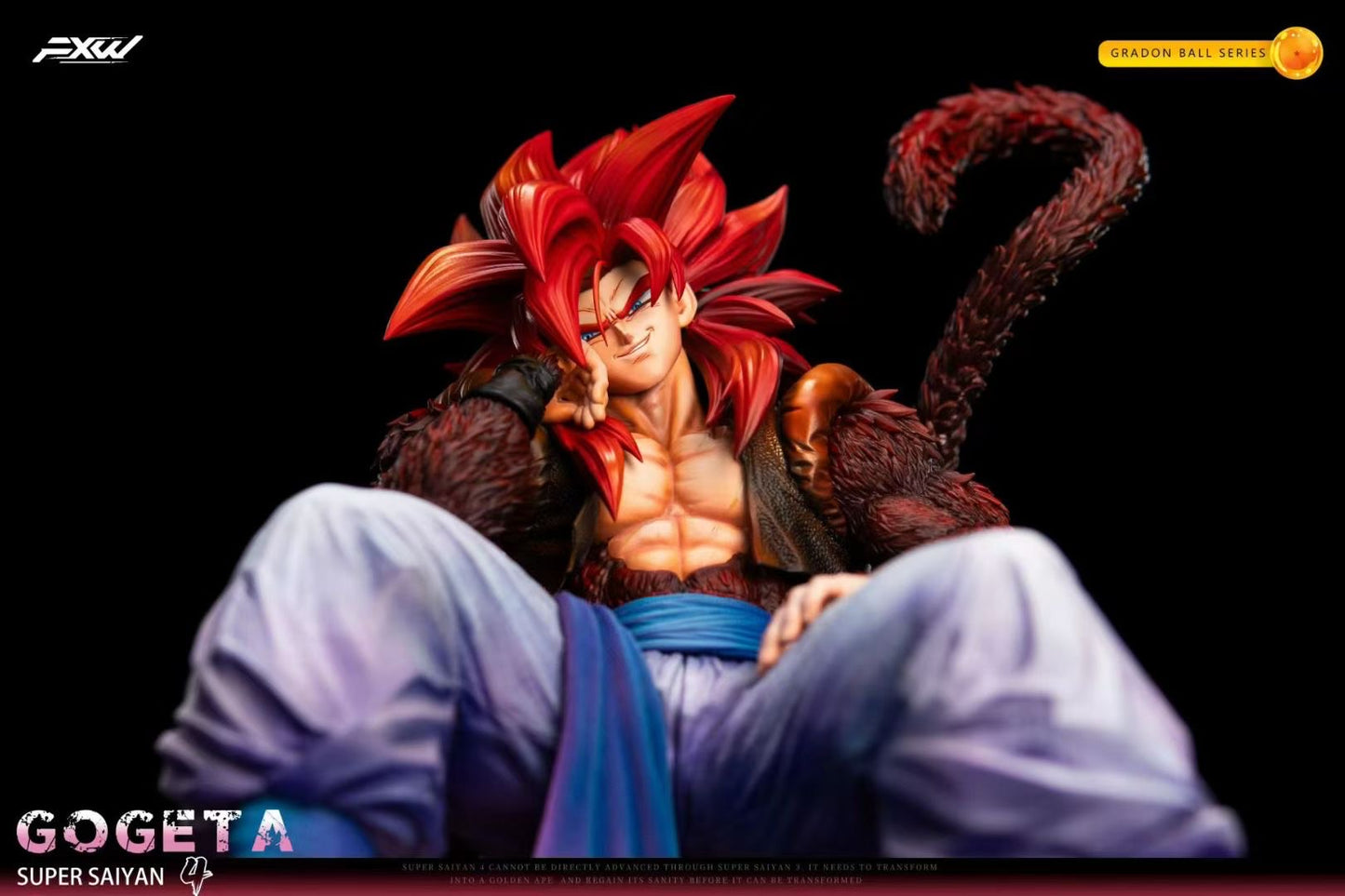 FXW Studio - Super Saiyan 4 Gogeta | 超四悟吉塔