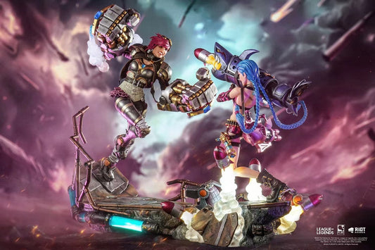 PureArts x RIOT - Licensed League of Legends Jinx & VI | 版权 英雄联盟 金克丝 & 蔚