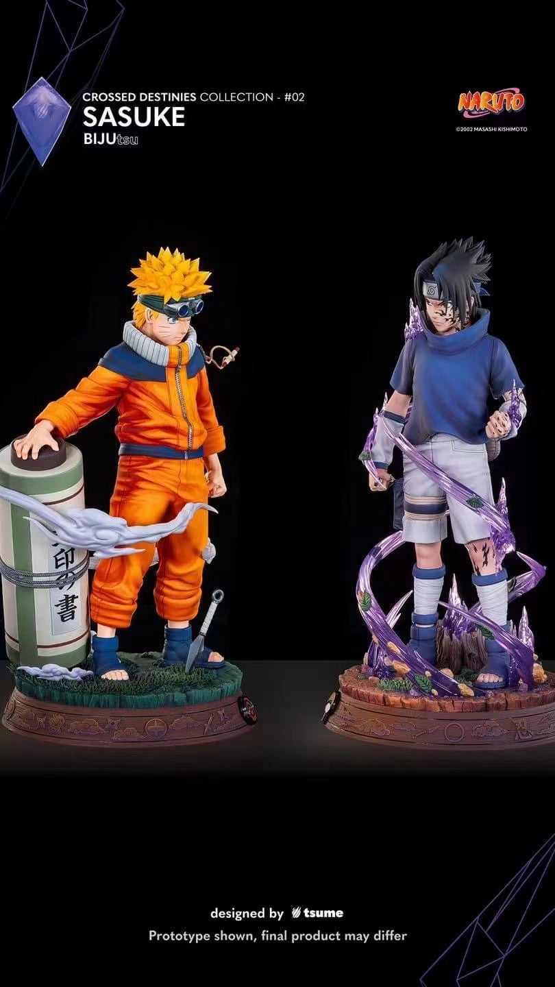 Tsume Studio - Licensed BIJUtsu Naruto Uzumaki & Sasuke Uchiha | 版权 BIJUtsu 漩涡鸣人 & 宇智波佐助