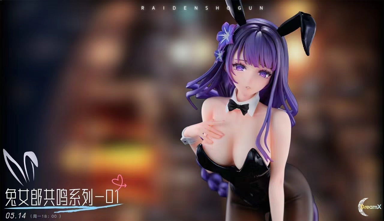 DX Studio - Genshin Impact Raiden Shogun Bunny Girl | 原神 雷电 兔女郎