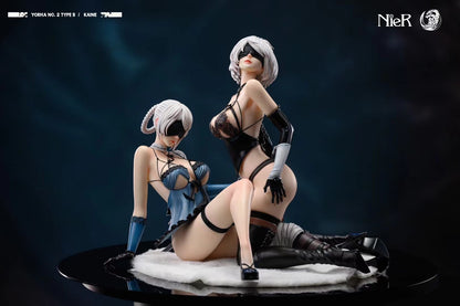 Long Quan Studio - NieR:Automata 2B & Kaine | 尼尔机械纪元 2B & 凯妮