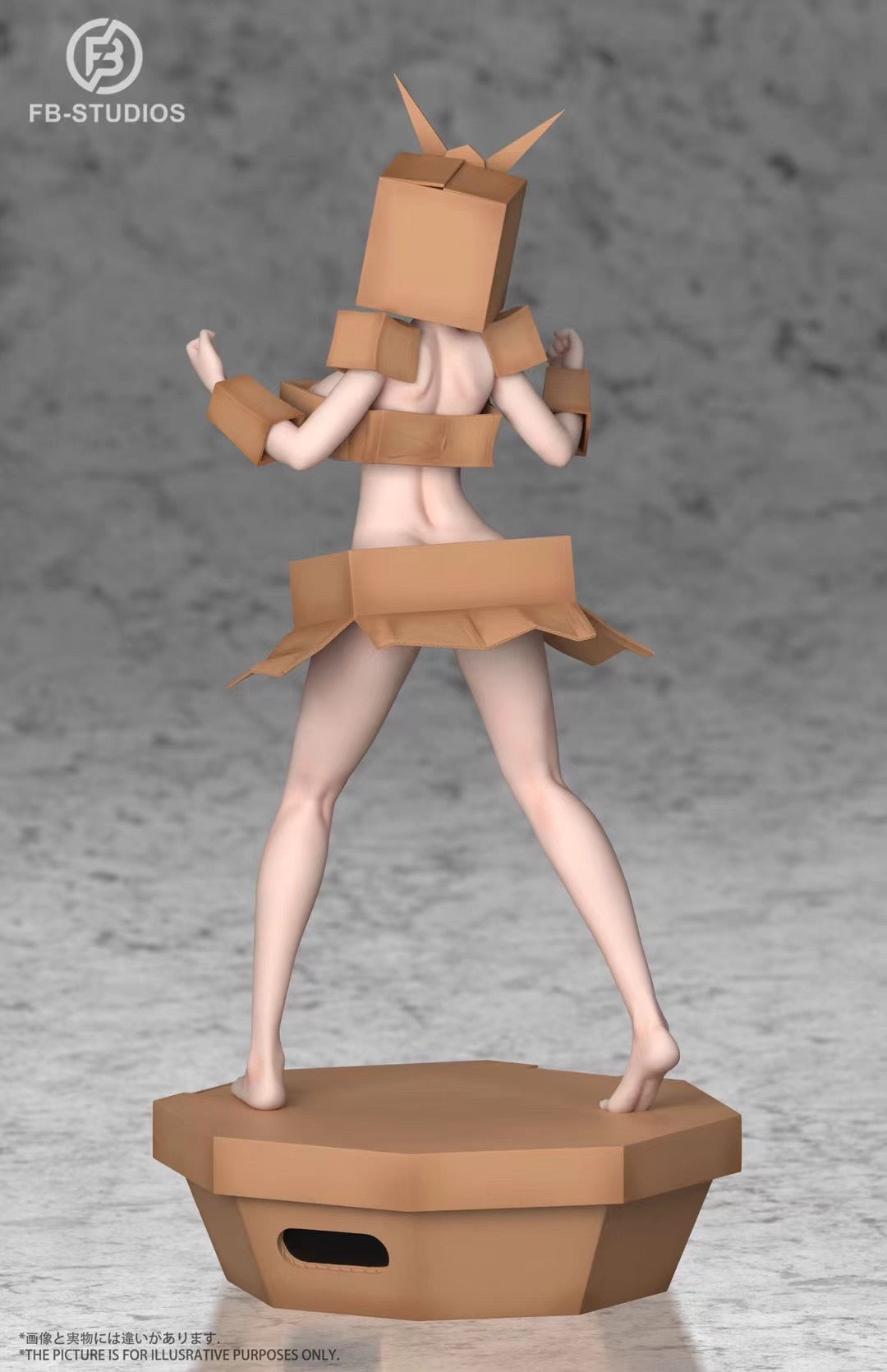 FB Studio - Cardboard Box Girl | 纸箱女