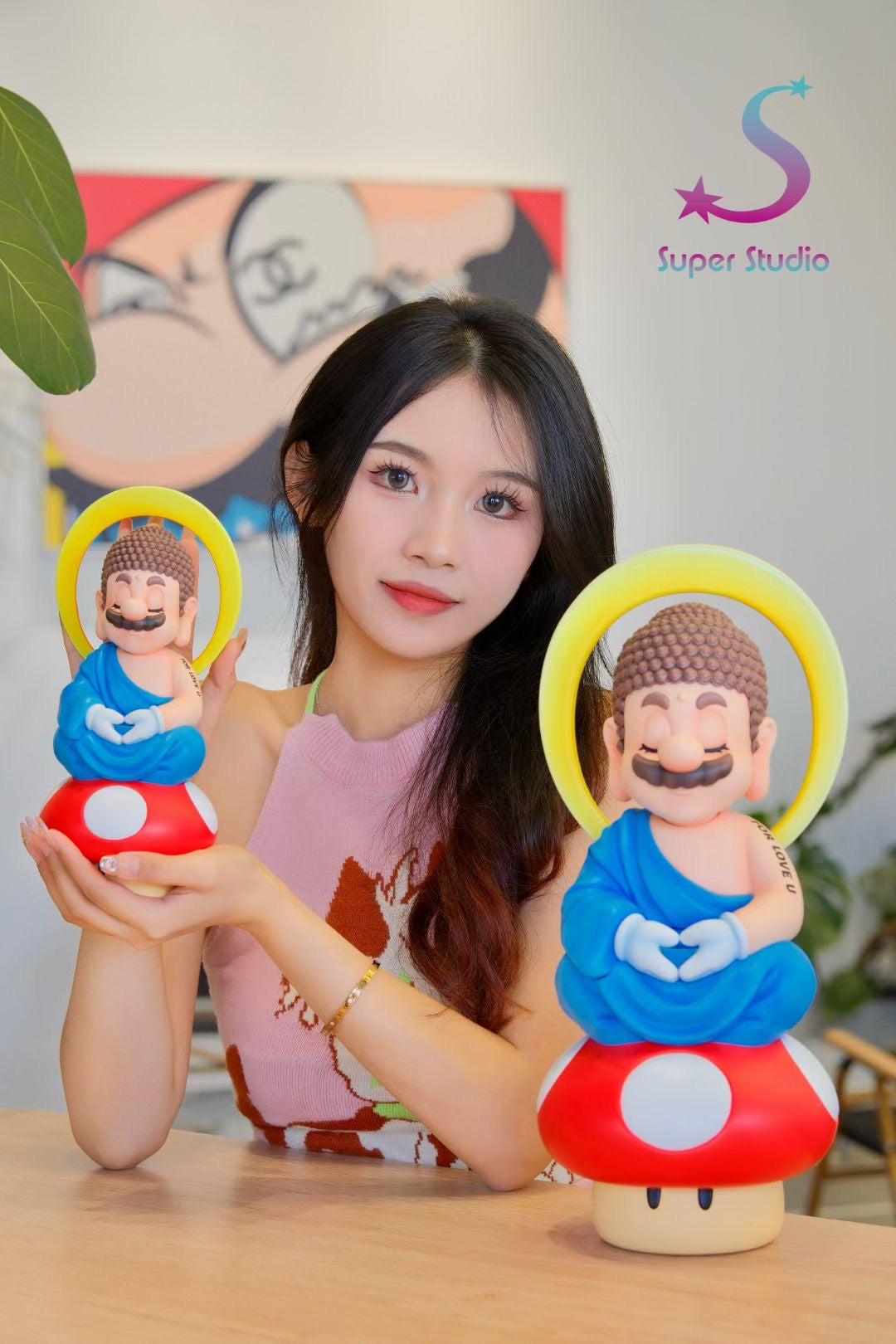 Super Studio - For Love U Buddha Mario (Big) | 佛爱你 佛祖马里奥 (大)