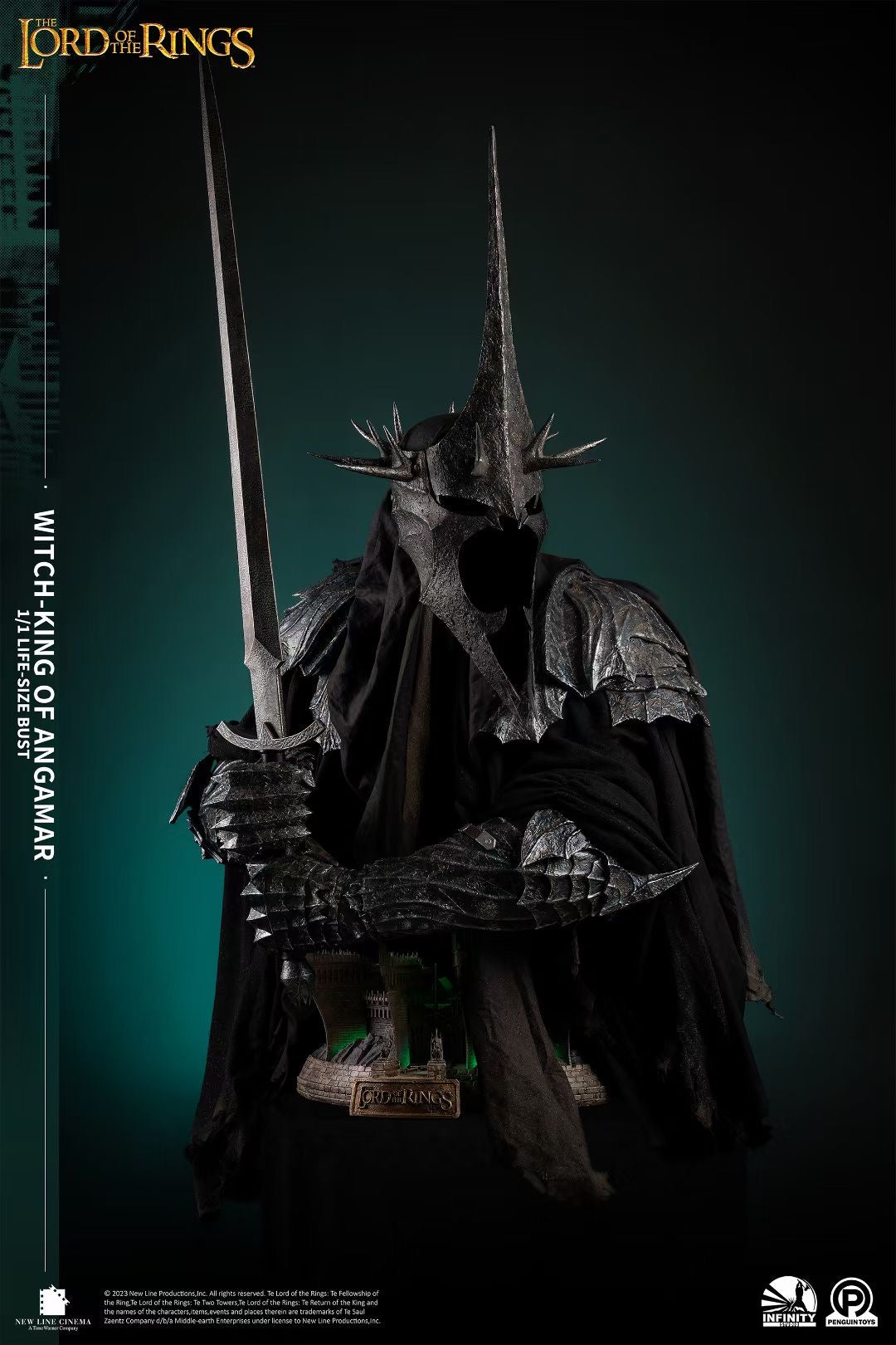 Infinity Studio - Licensed Witch-king of Angmar 1/1 Life-sized bust | 版权 安格瑪巫王 1/1 半身像