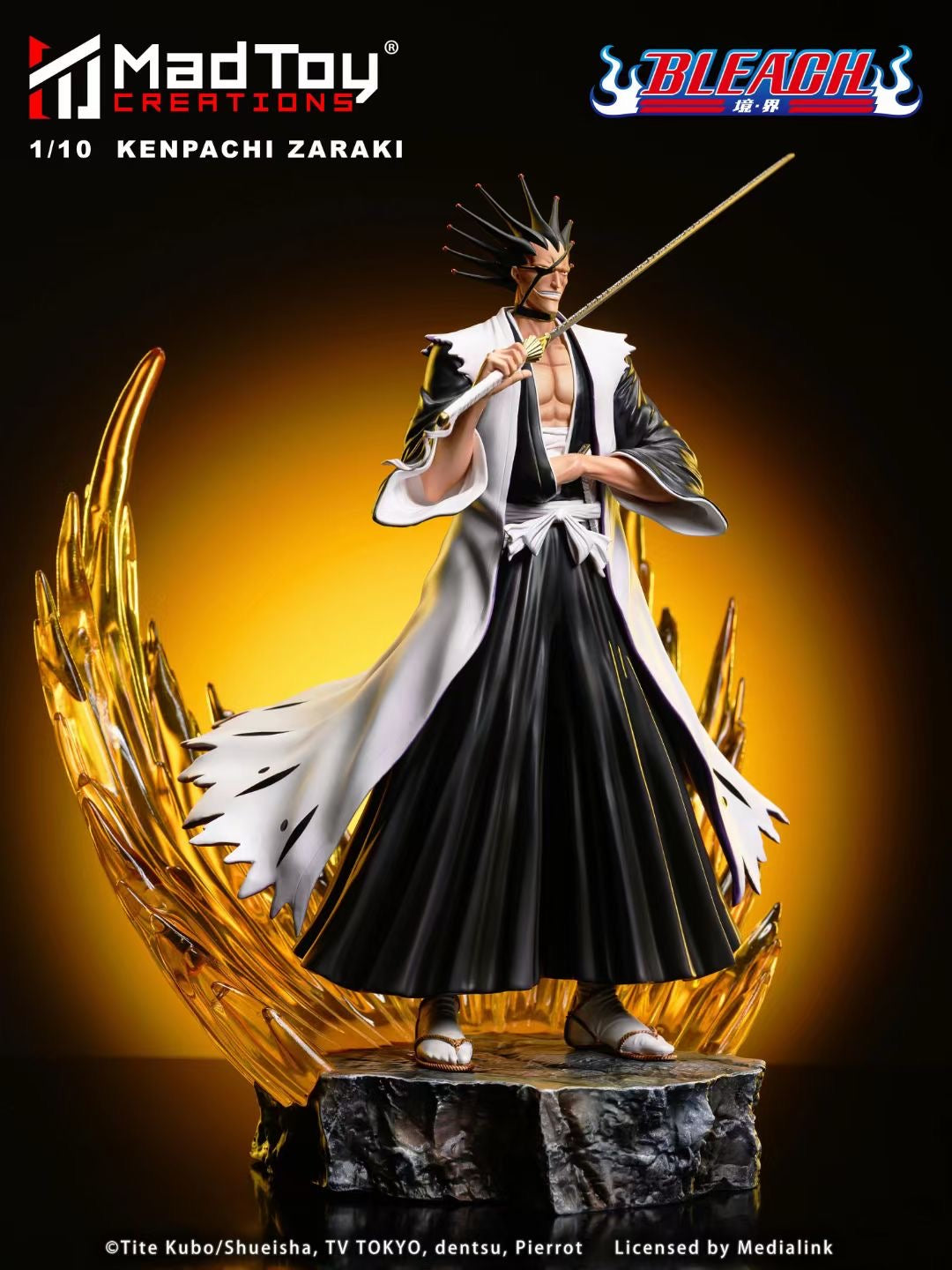 Medialink x MadToy Creations - Licensed Kenpachi Zaraki | 版权 更木剑八