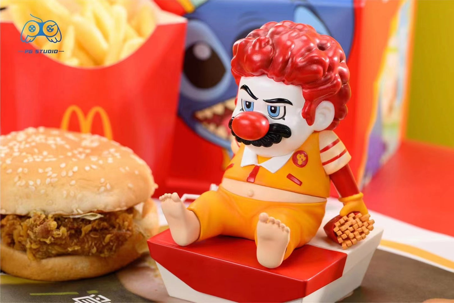 PG Studio - McDonald's & KFC Mario Grandpa 2.0 | 麦当当&肯爷爷马里奥 2.0