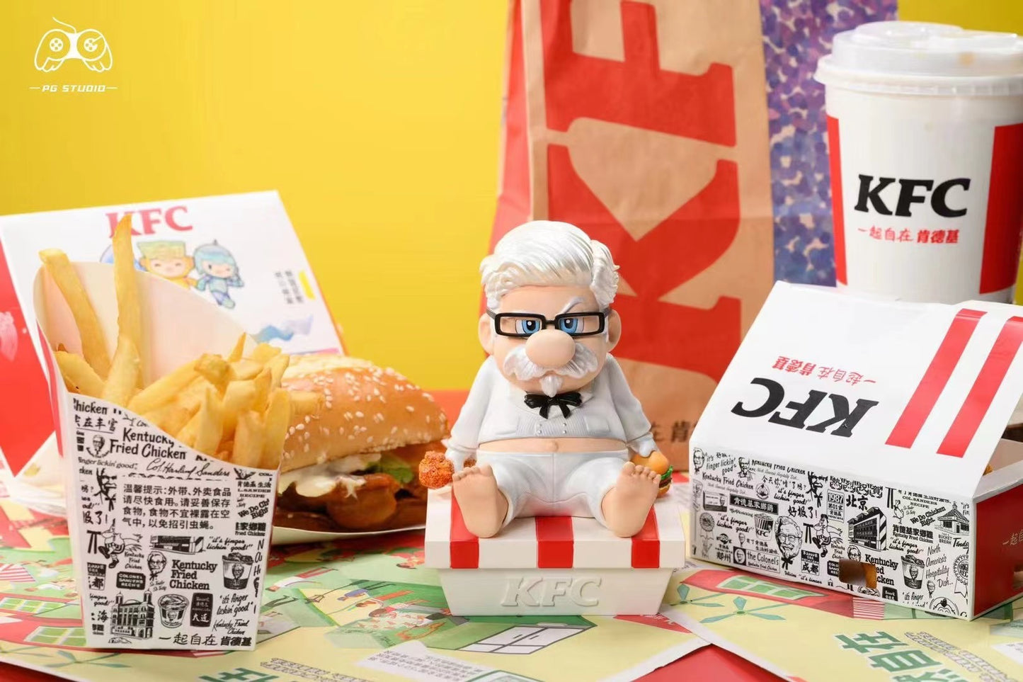 PG Studio - McDonald's & KFC Mario Grandpa 2.0 | 麦当当&肯爷爷马里奥 2.0