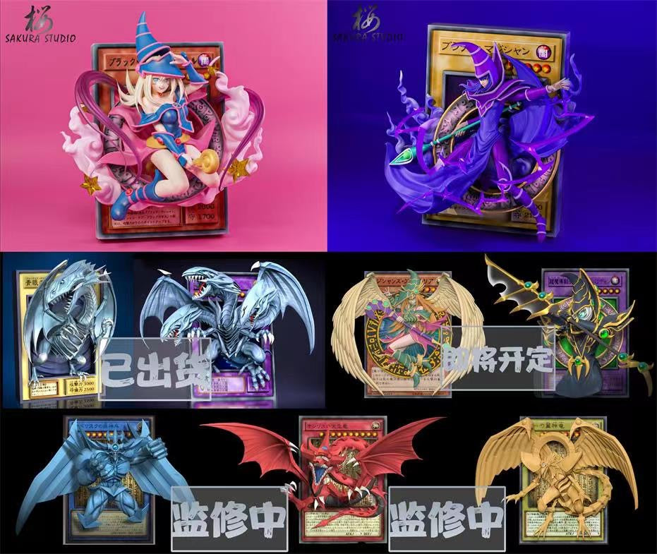 Sakura Studio - Dark Magician & Dark Magician Girl | 黑魔导&黑魔导女孩