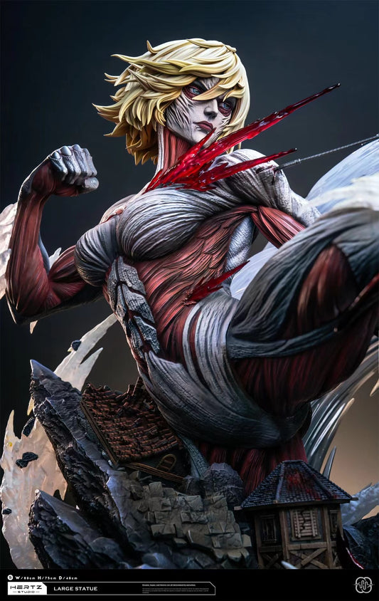Hertz Studio - Mikasa  vs Female Titan | 三笠 vs 女巨人