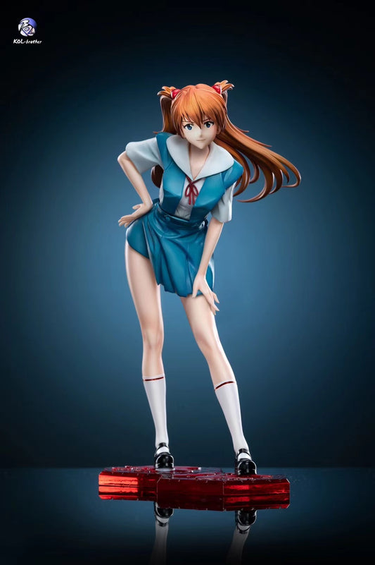 KOL Studio - Asuka Langley Soryu in school uniform | 校服 惣流·明日香·兰格雷