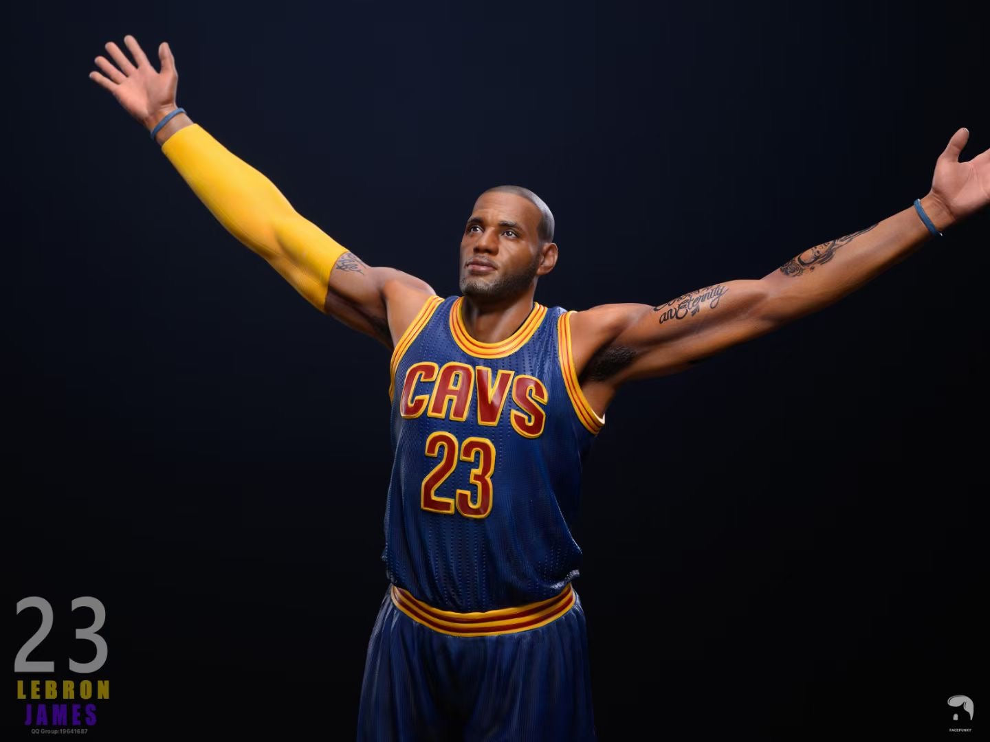 FaceFunky Studio - NBA LeBron James | NBA 勒布朗詹姆斯