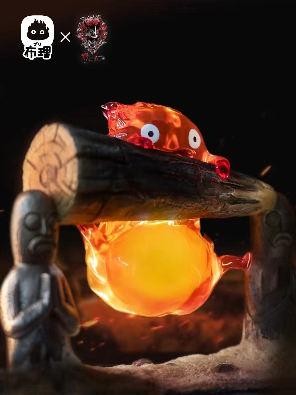 Buri Studio x WeareADesign Studio - Howl’s Moving Castle Calcifer Night Light | 哈尔的移动城堡 卡尔西法 小夜灯