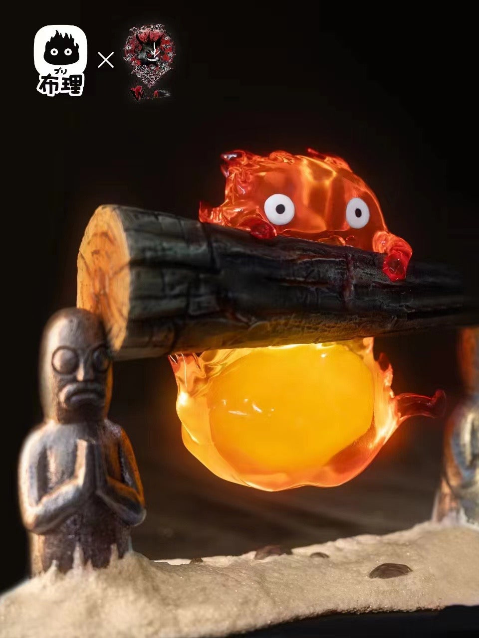 Buri Studio x WeareADesign Studio - Howl’s Moving Castle Calcifer Night Light | 哈尔的移动城堡 卡尔西法 小夜灯