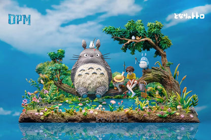 OPM Studio - My Neighbor Totoro, Totoro Fishing (Desktop Scene) | 龙猫钓鱼 (桌面小场景)