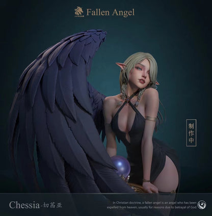 JunHao Studio - OC Fallen Angel Chessia | 原创 堕落天使 切茜亚