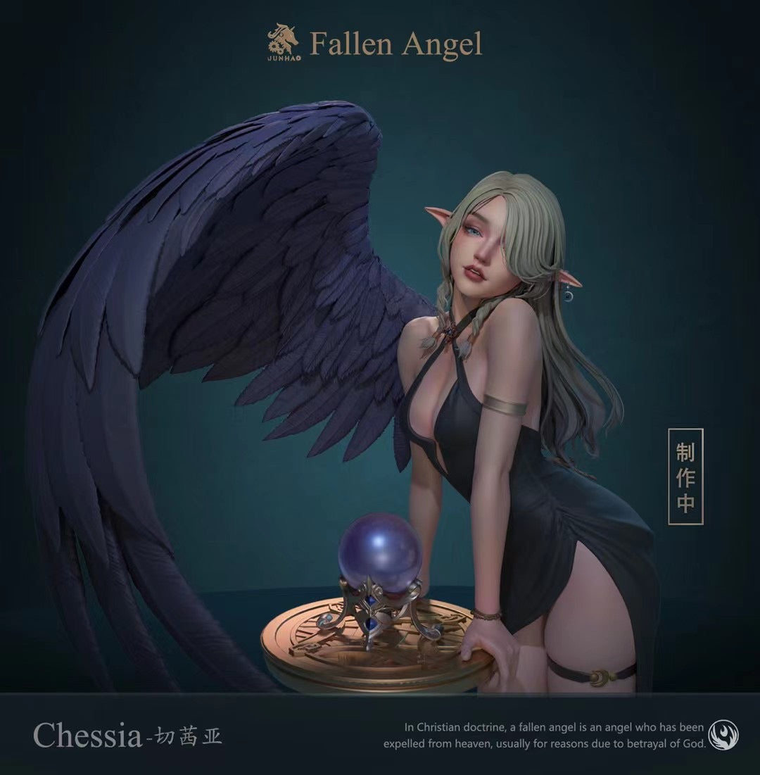 JunHao Studio - OC Fallen Angel Chessia | 原创 堕落天使 切茜亚