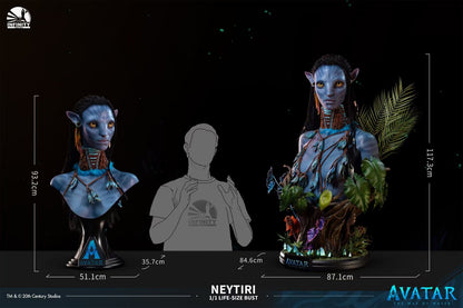 Infinity Studio - Licensed Avatar: The Way of Water Neytiri 1/1 Bust | 版权 阿凡达:水之道 涅提妮 1/1半身像
