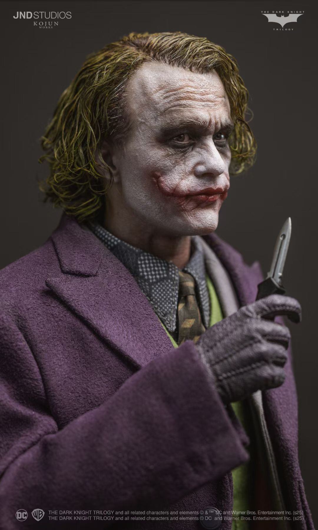 JND Studio - Licensed The Dark Knight Joker Heath Ledger | 版权 黑暗骑士 小丑 希斯·莱杰