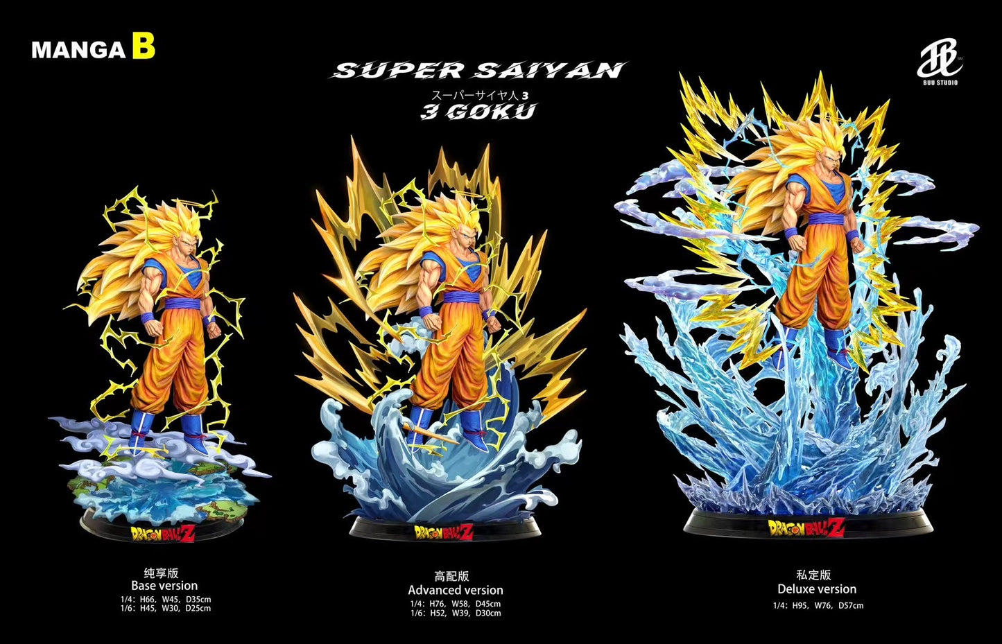 BUU Studio - Super Saiyan 3 Goku | 超级赛亚人 第三形态