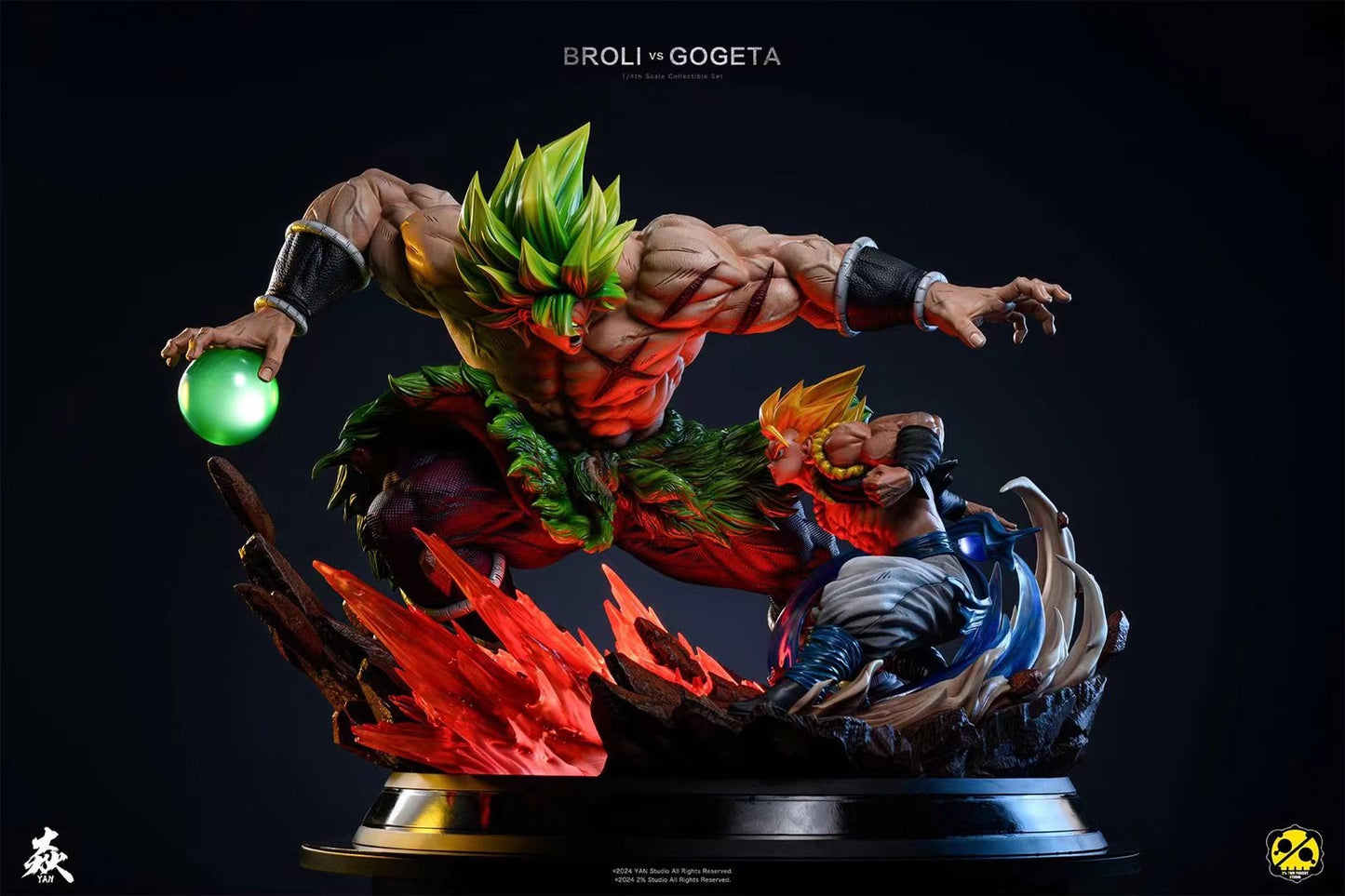 Two Percent Studio x Yan Studio - Broly vs Gogeta | 布罗利 vs 悟吉塔