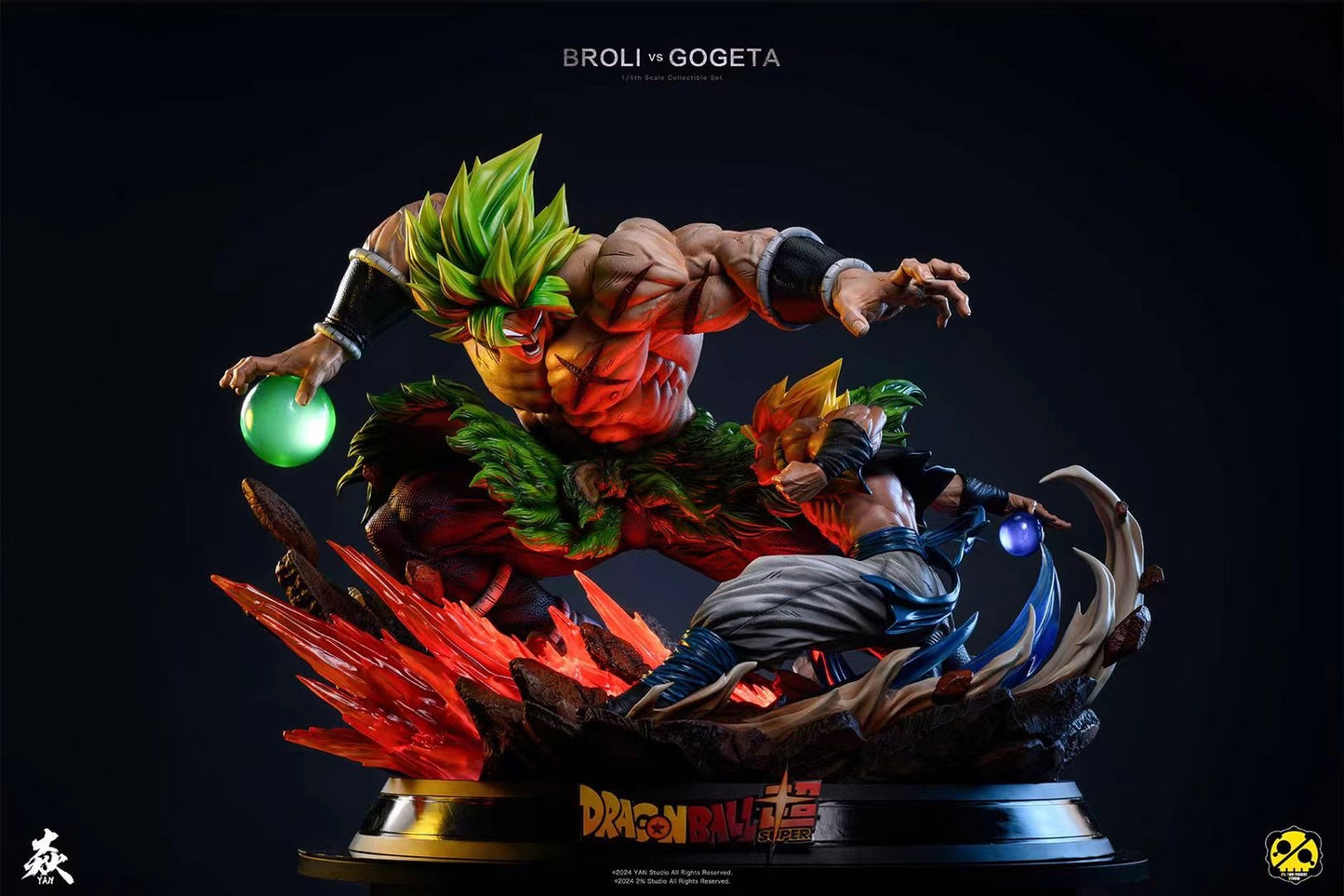 Two Percent Studio x Yan Studio - Broly vs Gogeta | 布罗利 vs 悟吉塔