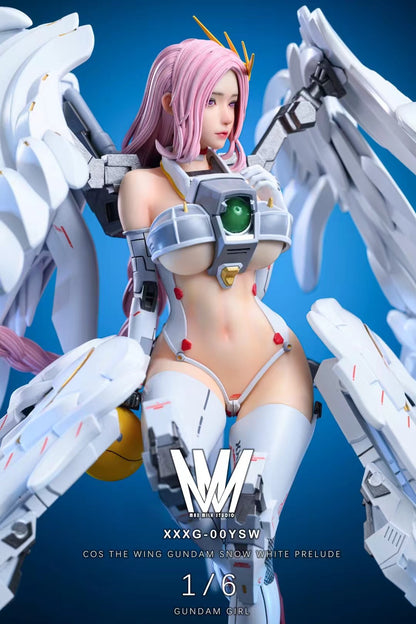 MMS Studio - The Wing Gundam Girl | 飞翼 高达 机娘