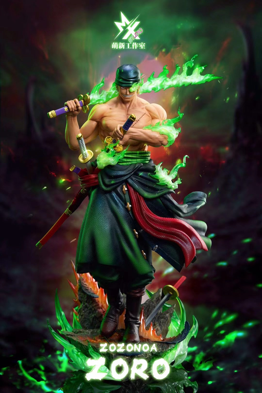 Meng Xin Studio - Onigashima Zoro | 鬼岛索隆