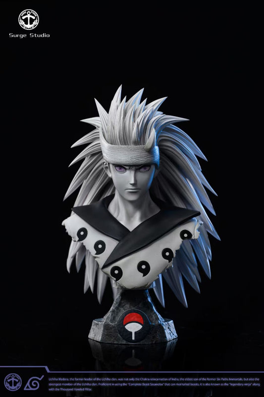 Surge Studio - Six Path Madara & Six Path Obito Bust | 六道斑 六道带土胸像