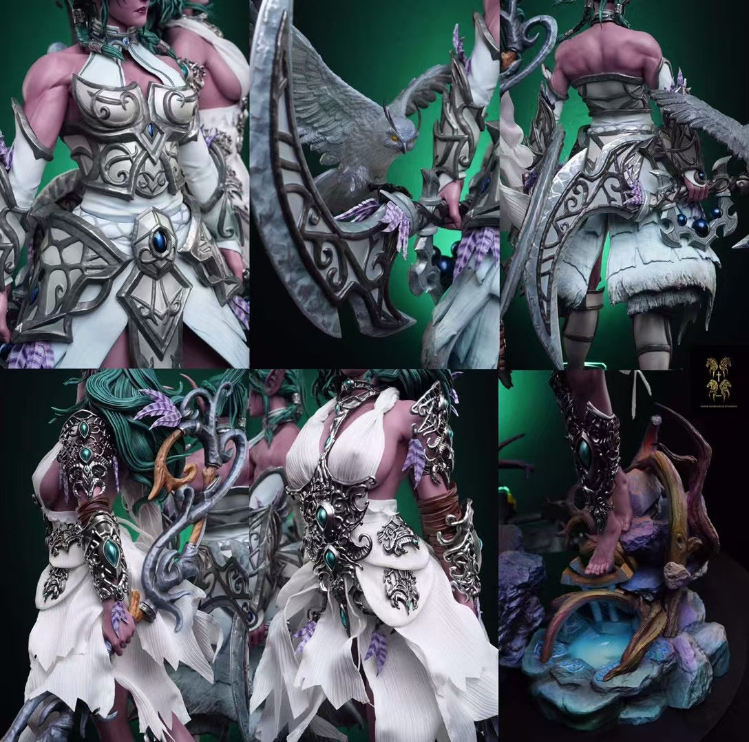 Four Horsemen Studio - World of Warcraft Tyrande Whisperwind | 魔兽狼王 泰兰德·语风