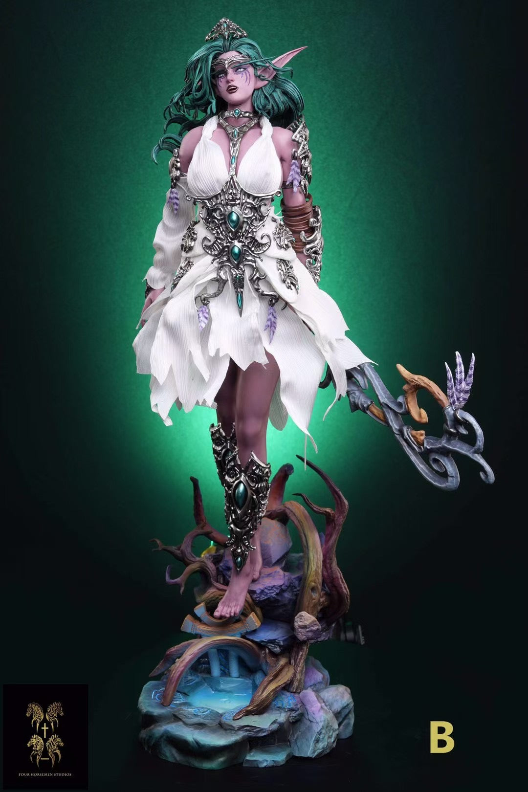 Four Horsemen Studio - World of Warcraft Tyrande Whisperwind | 魔兽狼王 泰兰德·语风